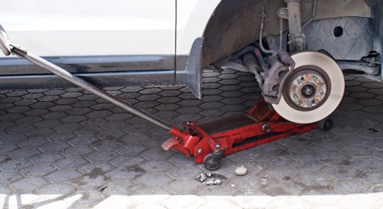 Jack-Under-Car