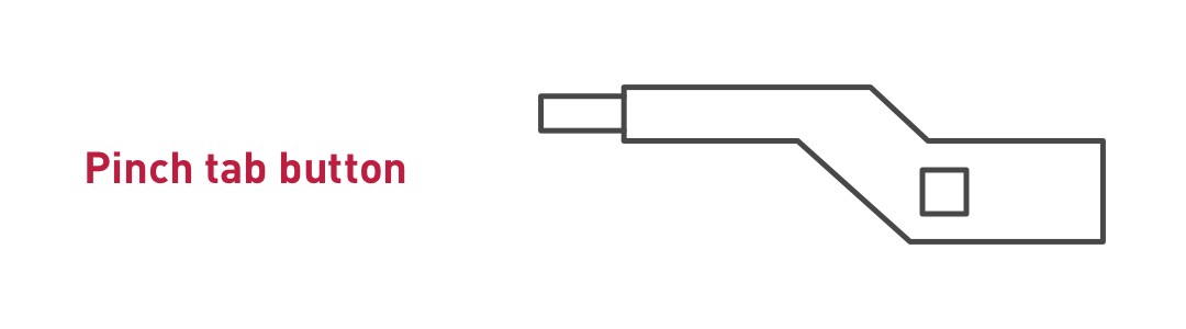 Pinch-Tab-Button-Windshield-Wiper-Connector-Sketch
