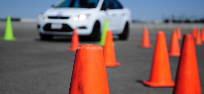 Car-On-Driving-Course